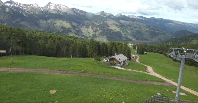 Webcam Bellamonte-Alpe Lusia - Pista Le Fassane e Morea Snowpark