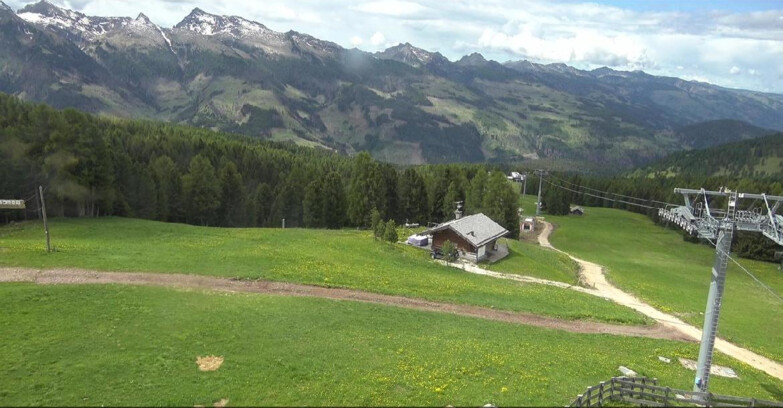 Webcam Bellamonte-Alpe Lusia - Pista Le Fassane e Morea Snowpark
