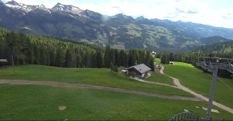 Webcam Bellamonte-Alpe Lusia - Pista Le Fassane e Morea Snowpark
