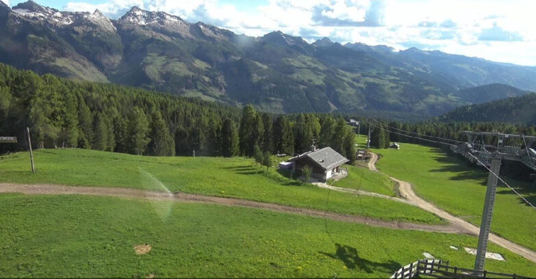 Webcam Bellamonte-Alpe Lusia - Pista Le Fassane e Morea Snowpark