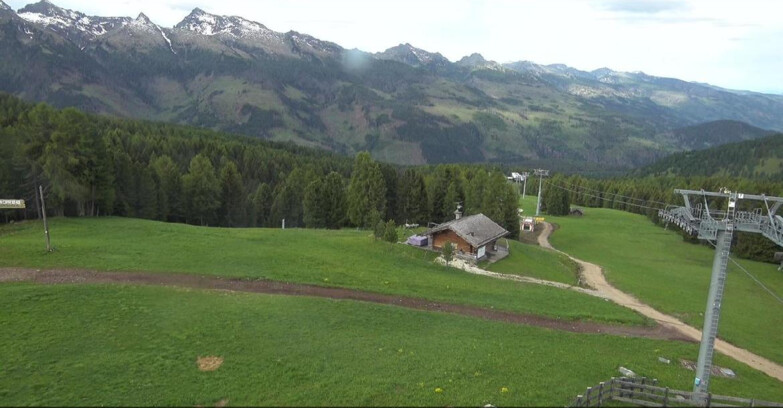 Webcam Bellamonte-Alpe Lusia - Pista Le Fassane e Morea Snowpark