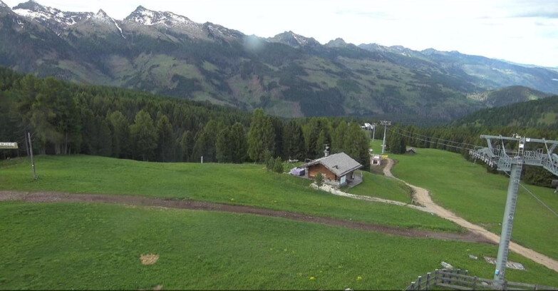 Webcam Bellamonte-Alpe Lusia - Pista Le Fassane e Morea Snowpark