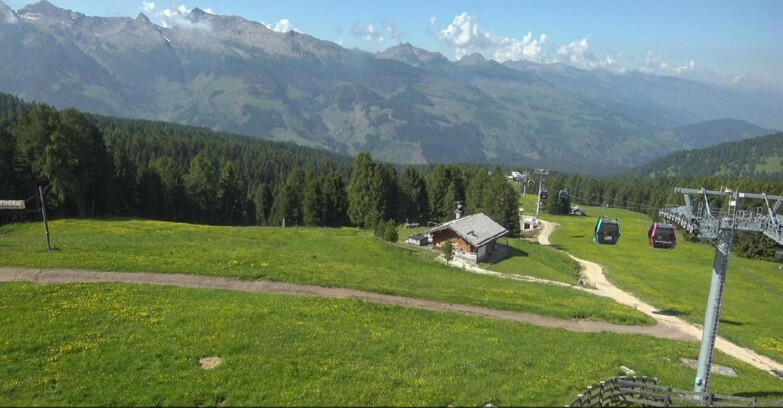 Webcam Bellamonte-Alpe Lusia  - Pista Le Fassane e Morea Snowpark