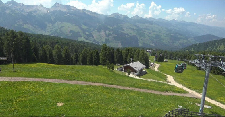 Webcam Bellamonte-Alpe Lusia  - Pista Le Fassane e Morea Snowpark
