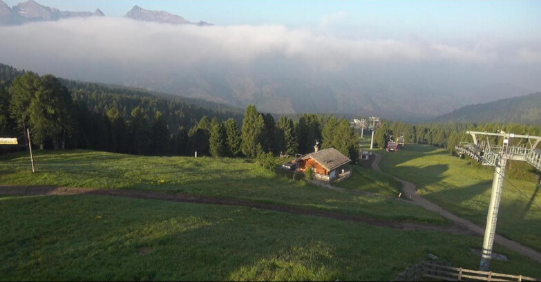 Webcam Bellamonte-Alpe Lusia  - Pista Le Fassane e Morea Snowpark