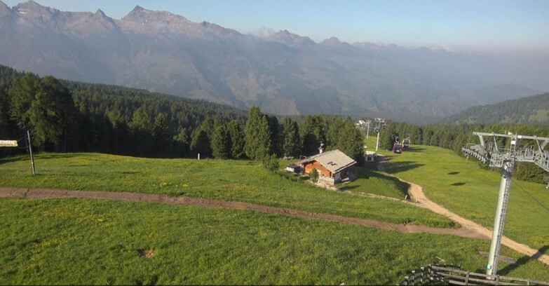Webcam Bellamonte-Alpe Lusia  - Pista Le Fassane e Morea Snowpark
