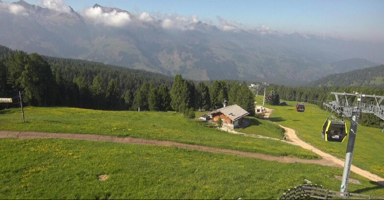 Webcam Bellamonte-Alpe Lusia  - Pista Le Fassane e Morea Snowpark