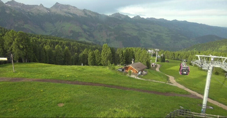 Webcam Bellamonte-Alpe Lusia  - Pista Le Fassane e Morea Snowpark