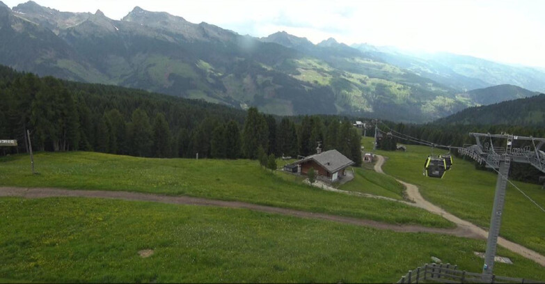Webcam Bellamonte-Alpe Lusia - Pista Le Fassane e Morea Snowpark