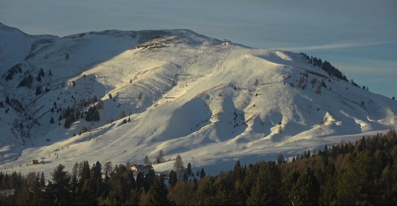 Webcam Bellamonte-Alpe Lusia - Pista direttissima Le Cune