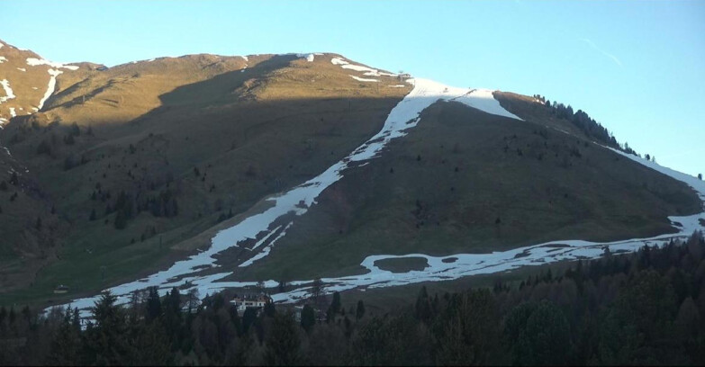 Webcam Bellamonte-Alpe Lusia  - Pista direttissima Le Cune