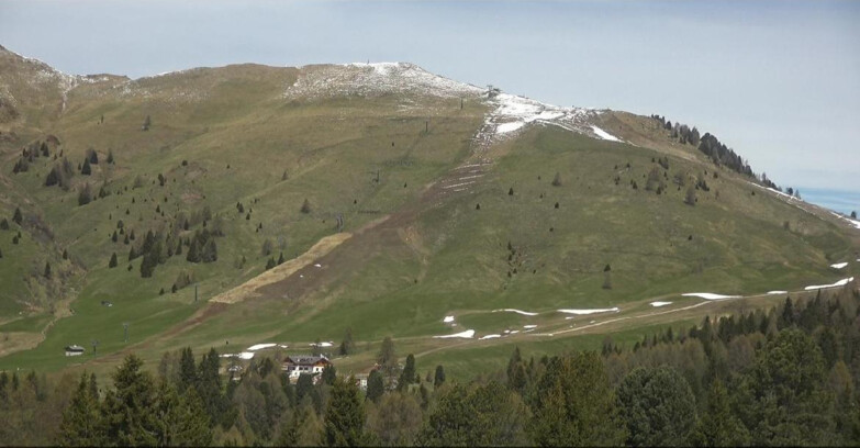 Webcam Bellamonte-Alpe Lusia - Pista direttissima Le Cune