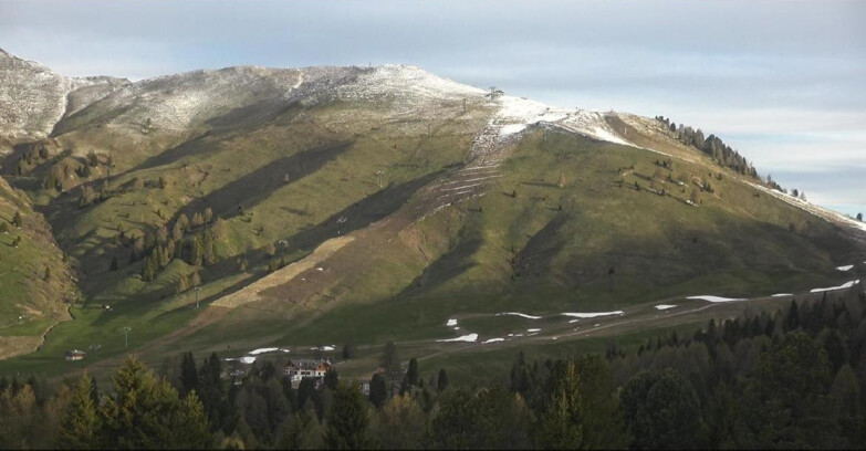 Webcam Bellamonte-Alpe Lusia - Pista direttissima Le Cune