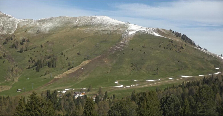 Webcam Bellamonte-Alpe Lusia - Pista direttissima Le Cune