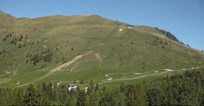 Webcam Bellamonte-Alpe Lusia  - Pista direttissima Le Cune