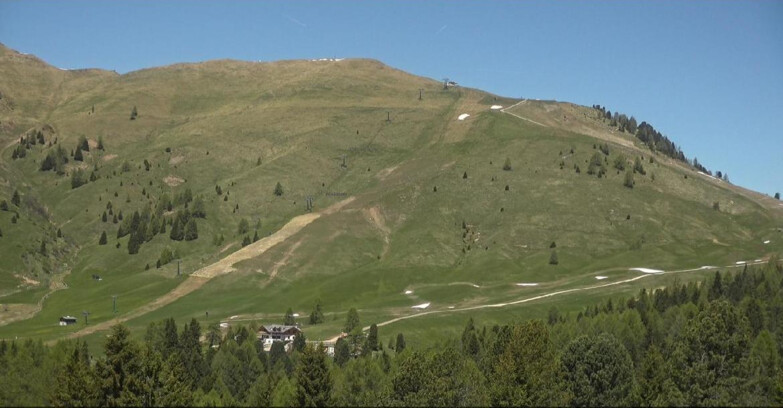 Webcam Bellamonte-Alpe Lusia  - Pista direttissima Le Cune