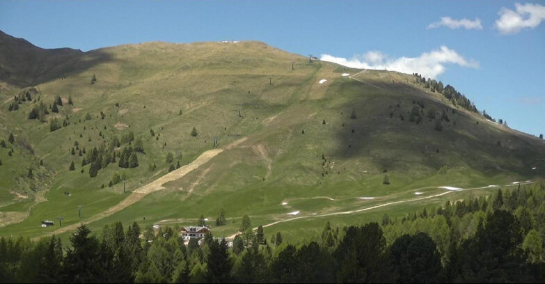 Webcam Bellamonte-Alpe Lusia  - Pista direttissima Le Cune