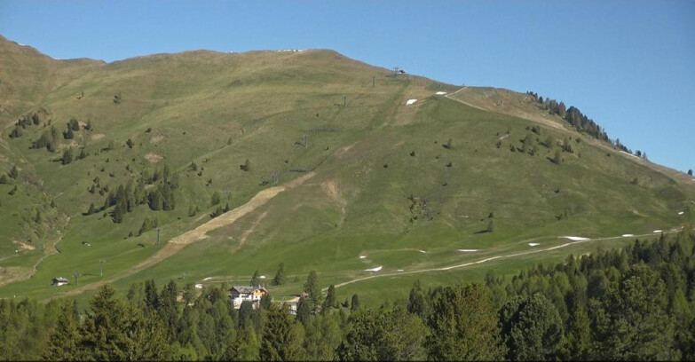 Webcam Bellamonte-Alpe Lusia  - Pista direttissima Le Cune