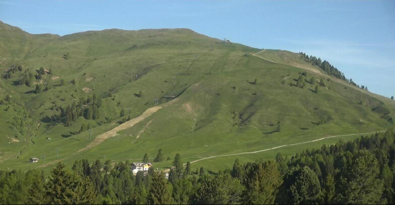 Webcam Bellamonte-Alpe Lusia - Pista direttissima Le Cune