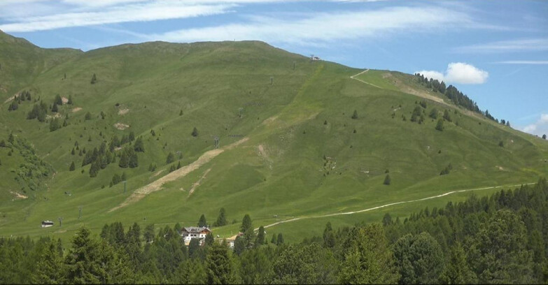 Webcam Bellamonte-Alpe Lusia - Pista direttissima Le Cune