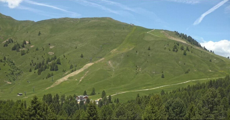 Webcam Bellamonte-Alpe Lusia  - Pista direttissima Le Cune