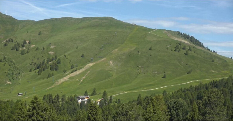 Webcam Bellamonte-Alpe Lusia  - Pista direttissima Le Cune