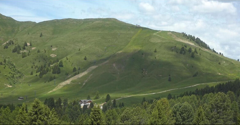 Webcam Bellamonte-Alpe Lusia  - Pista direttissima Le Cune