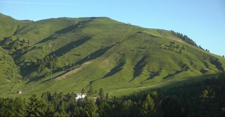 Webcam Bellamonte-Alpe Lusia  - Pista direttissima Le Cune