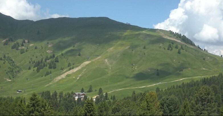 Webcam Bellamonte-Alpe Lusia  - Pista direttissima Le Cune
