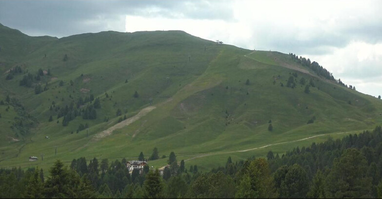 Webcam Bellamonte-Alpe Lusia  - Pista direttissima Le Cune
