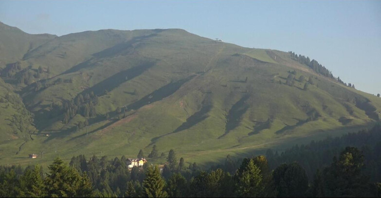 Webcam Bellamonte-Alpe Lusia  - Pista direttissima Le Cune