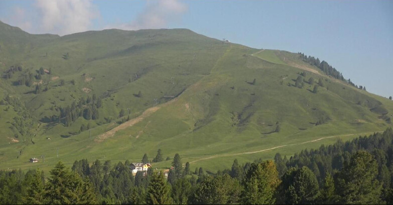 Webcam Bellamonte-Alpe Lusia  - Pista direttissima Le Cune