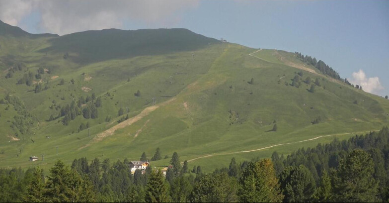 Webcam Bellamonte-Alpe Lusia  - Pista direttissima Le Cune