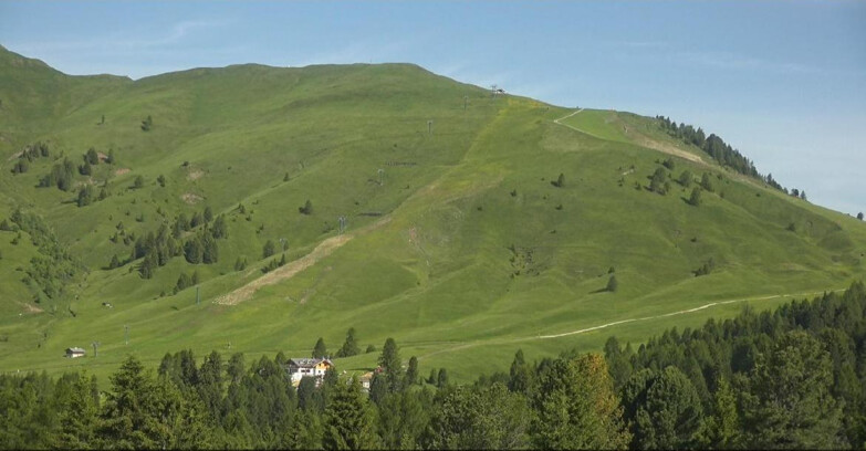 Webcam Bellamonte-Alpe Lusia  - Pista direttissima Le Cune