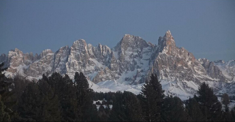 Webcam Bellamonte-Alpe Lusia - Pale di San Martino