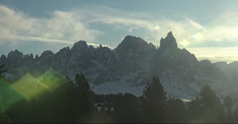 Webcam Bellamonte-Alpe Lusia  - Palagruppe