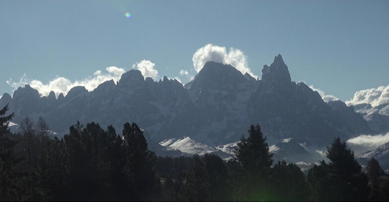 Webcam Bellamonte-Alpe Lusia  - Palagruppe