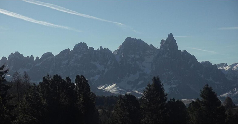 Webcam Bellamonte-Alpe Lusia  - Pale di San Martino