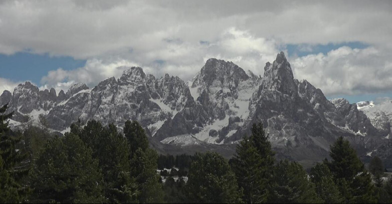 Webcam Bellamonte-Alpe Lusia  - Palagruppe