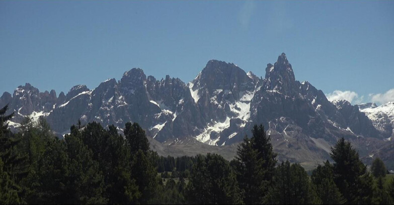 Webcam Bellamonte-Alpe Lusia  - Pale di San Martino