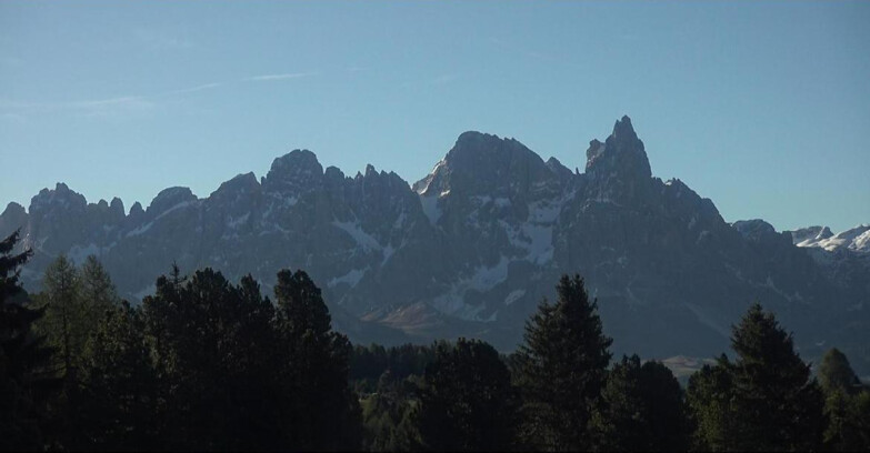 Webcam Bellamonte-Alpe Lusia  - Pale di San Martino