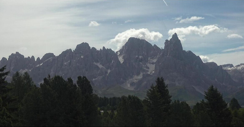 Webcam Bellamonte-Alpe Lusia - Pale di San Martino