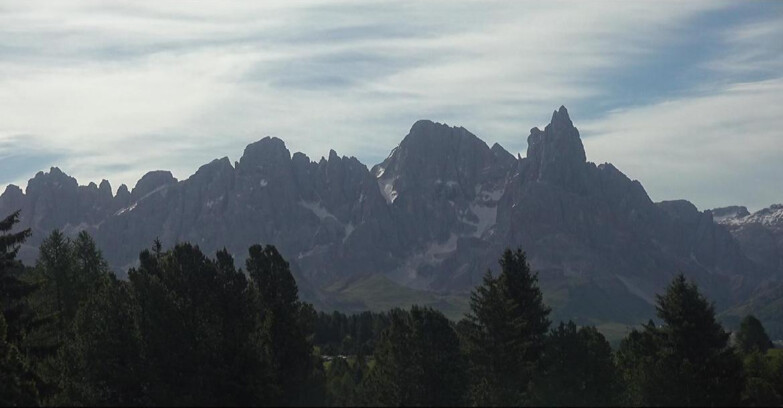 Webcam Bellamonte-Alpe Lusia - Pale di San Martino