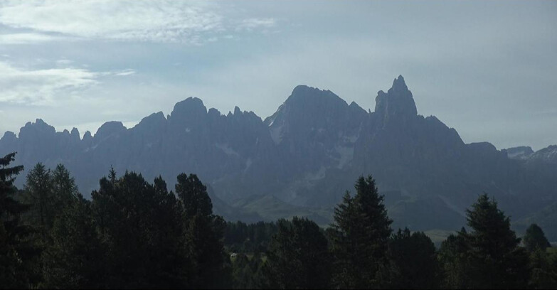 Webcam Bellamonte-Alpe Lusia  - Pale di San Martino