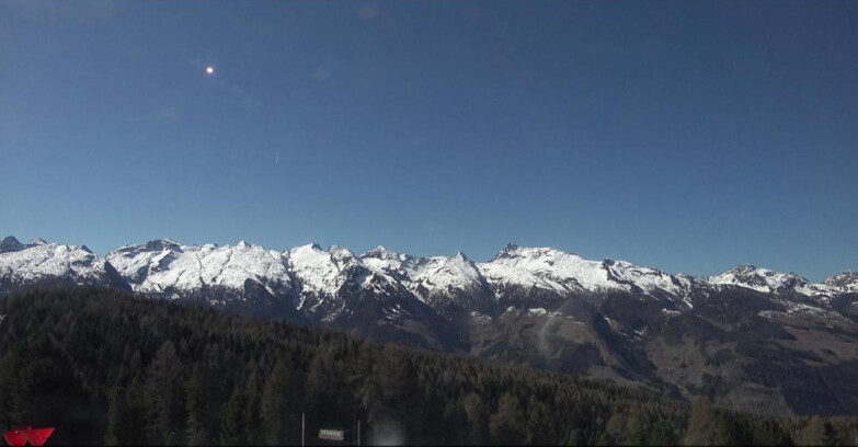 Webcam Bellamonte-Alpe Lusia - Catena del Lagorai