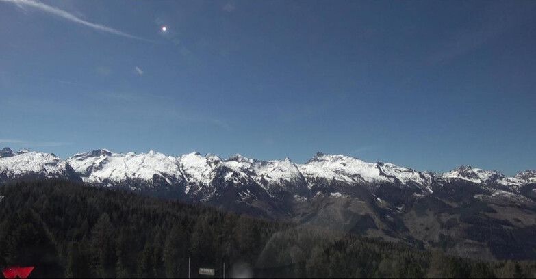Webcam Bellamonte-Alpe Lusia - Catena del Lagorai
