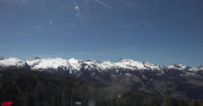 Webcam Bellamonte-Alpe Lusia - Catena del Lagorai