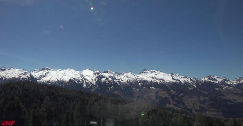Webcam Bellamonte-Alpe Lusia  - Lagorai