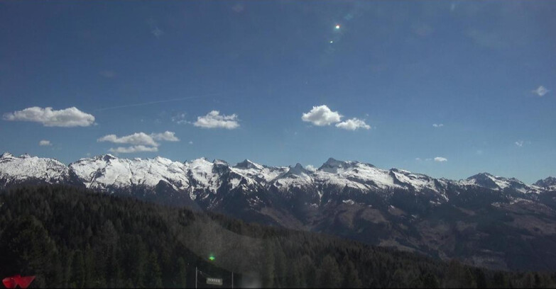 Webcam Bellamonte-Alpe Lusia  - Lagorai