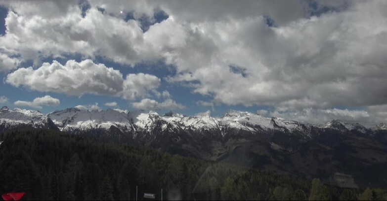 Webcam Bellamonte-Alpe Lusia  - Lagorai